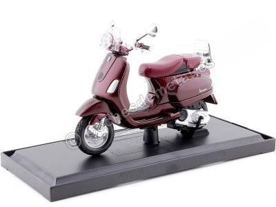 Cochesdemetal.es 2013 Vespa LXV Granate 1:18 Maisto 34540-14