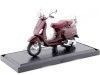 Cochesdemetal.es 2013 Vespa LXV Granate 1:18 Maisto 39540-14