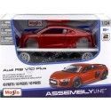 Cochesdemetal.es 2015 Audi R8 V10 Plus Rojo Metalado Metal Kit 1:24 Food 39510