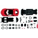 Cochesdememetal.es 2019 Ferrari SF90 Stradale Rojo / nègre de métal kit 1:24 aliments 39137
