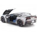 Cochesdemetal.es 2017 Chevrolet Corvette Grand Sport Graphite Metal Kit 1:24 Comida 39527