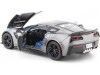 Cochesdemetal.es 2017 Chevrolet Corvette Grand Sport Graphite Metal Kit 1:24 Comida 39527