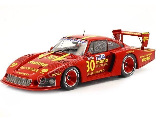 Cochesdemetal.es 1981 Porsche 935 Moby Dick "30 DRM Norisring G. Moretti" Rojo 1:18 Solido S1805403