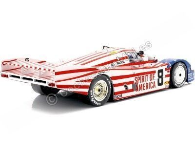 Cochesdemetal.es 1986 Porsche 956 LH Nº8 Follmer/Morton/Miller 24h LeMans Stars&Stripes 1:18 Solido S1805503 2