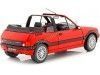 Cochesdemetal.es 1989 Peugeot 205 CTI MK1 Convertible Rojo Vallelunga 1:18 Solid S1806201