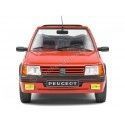 Cochesdemetal.es 1989 Peugeot 205 CTI MK1 Convertible Rojo Vallelunga 1:18 Solid S1806201