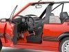 Cochesdemetal.es 1989 Peugeot 205 CTI MK1 Convertible Rojo Vallelunga 1:18 Solid S1806201