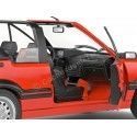 Cochesdemetal.es 1989 Peugeot 205 CTI MK1 Convertible Rojo Vallelunga 1:18 Solid S1806201