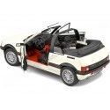 Cochesdemetal.es 1989 Peugeot 205 CTI MK1 Convertible Blanco 1:18 Solido S1806202