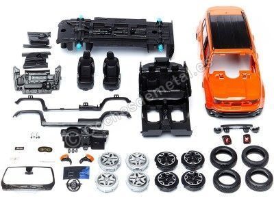Carsdemetal.es 2014 jeep renegade laranja "kit de metal" 1:24 maisto 39282