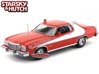 1974 Ford Gran Torino "Starsky & Hutch" Rojo/Blanco 1:18 Greenlight 19017