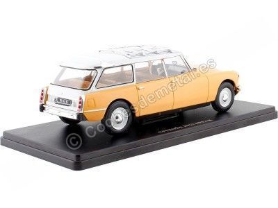 CARSDEMETAL.ES 1961 Citroen ID19 Break 21 Salmon "CARS INPERNABLE" 1:24 Éditorial Salvat ES19 2