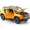Carsdemetal.es 2014 jeep renegade laranja "kit de metal" 1:24 maisto 39282