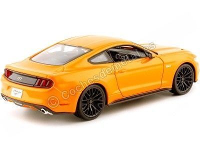 2015 Ford Mustang GT Naranja Metalizado 1:24 Maisto 31508 Cochesdemetal.es 2