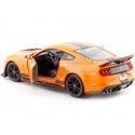 Cochesdememetal.es 2020 Ford Mustang Shelby GT500 Narroana / nègre 1:24 Food 31532