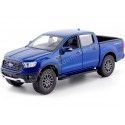 Cochesdemetal.es 2019 Ford Ranger FX4 Azul Metalizado 1:27 Maisto 31521