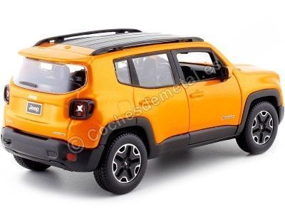 Cochesdemetal.es 2014 Jeep Renegade Naranja Metalizado 1:24 Maisto 31282 2