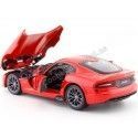 Cochesdemetal.es 2013 Dodge Viper Srt GTS Rojo 1:24 Food 31271