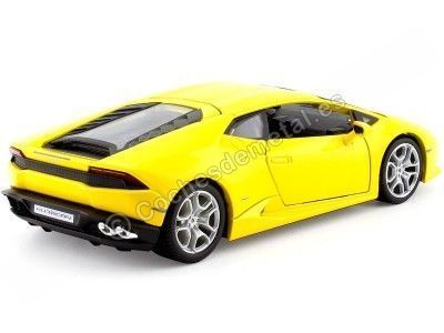 Cochesdemetal.es 2014 Lamborghini Huracan LP610-4 Amarillo Metalades 1:24 Food 31509 2