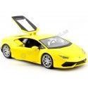 Cochesdemetal.es 2014 Lamborghini Huracan LP610-4 Amarillo Metalades 1:24 Food 31509