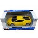 Cochesdemetal.es 2014 Lamborghini Huracan LP610-4 Amarillo Metalades 1:24 Food 31509