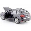 Cochesdemetal.es 2018 Porsche Cayenne Turbo Nigro 1:24 Bburago 21056