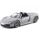 Cochesdemetal.es 2014 Porsche 918 Sypder Gris 1:24 Bburago 21076