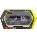 Cochesdemetal.es 2014 Porsche 918 Sypder Gris 1:24 Bburago 21076