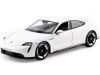 Cochesdemetal.es 2021 Porsche Taycan Turbo S Blanco 1:24 Bburago 21098