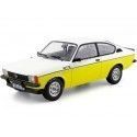 Cochesdemetal.es 1977 Opel Kadett GT / E blanc / jaune 1:18 NOREV 183650