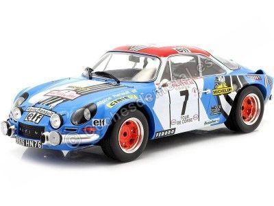 Cochesdemetal.es 1973 Alpine Renault A110 1800 Nº7 Therier/Callewaert Rallye Tour de Corse 1:18 IXO Models RMC062D