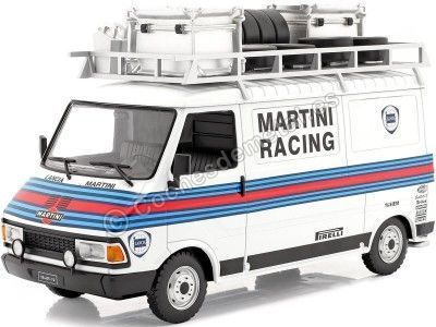 1980 Fiat 242 VAN Team Martini Rally Assistance Con Accesorios 1:18 IXO Models 18RMC059XE Cochesdemetal.es