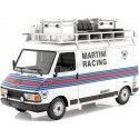 Cochesdemetal.es 1980 Fiat 242 VAN Team Martini Rally Assistance Con Accesorios 1:18 IXO Models 18RMC059XE