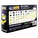 Carsdemetal.es 2014 Mini Cooper S "Puzzle 3D de 64 pièces" Jaune / Blanc 1:32 Happy Well 57074