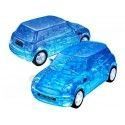 Carsdemetal.es 2014 Mini Cooper S "Puzzle 3d of 64 pièces" Blue Translucent 1:32 Happy Well 57071