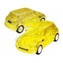 CARSDEMETAL.ES 2014 MINI COOPER S "PUBLIT 3D DE 64 PIÈCES" JAUNE TRADUCT 1:32 HAPPY WELL 57075