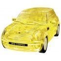 CARSDEMETAL.ES 2014 MINI COOPER S "PUBLIT 3D DE 64 PIÈCES" JAUNE TRADUCT 1:32 HAPPY WELL 57075