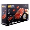 CARSDEMETAL.ES 2010 BMW Z4 COUPE "60-MICE 3D PUBLIP" Red Translucent 1:32 Happy Well 57081