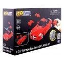 CARSDEMETAL.ES 2010 Mercedes-Benz SLS AMG GT "Puzzle 3D de 62 pièces" Red 1:32 Happy Well 57110