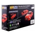 CARSDEMETAL.ES 2010 Mercedes-Benz SLS AMG GT "Puzzle 3D de 62 pièces" Red 1:32 Happy Well 57110