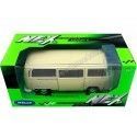 Cochesdemetal.es 1972 Volkswagen VW T2 Beige 1:24 Welly 22472