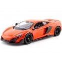 Cochesdemetal.es 2017 McLaren 675LT Coupe Naranja 1:24 Welly 24089