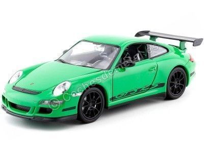 Cochesdemetal.es 2006 Porsche 911 (997) GT3 RS Verde 1:24 Welly 22495