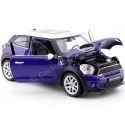 Cochesdemetal.es 2014 Mini Cooper S Paceman Metallic Blue 1:24 Welly 24050