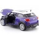Cochesdemetal.es 2014 Mini Cooper S Paceman Metallic Blue 1:24 Welly 24050