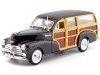 Cochesdemetal.es 1948 Chevrolet Fleetmaster Marrón/Madera 1:24 Welly 22083