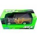 Carsdemetal.es 1948 Chevrolet Fleetmaster Brown/Wood 1:24 bem 22083