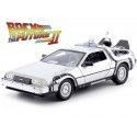 Cochesdemetal.es 1989 DeLorean DMC 12 "Regreso al Futuro II + Ruedas Versión Vuelo" 1:24 Welly 22441FV