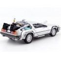 CARSDEMETAL.ES 1989 Dellorean DMC 12 "Retour à The Future II + Roues Version du vol" 1:24 Welly 22441FV