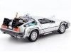 CARSDEMETAL.ES 1989 Dellorean DMC 12 "Retour à The Future II + Roues Version du vol" 1:24 Welly 22441FV